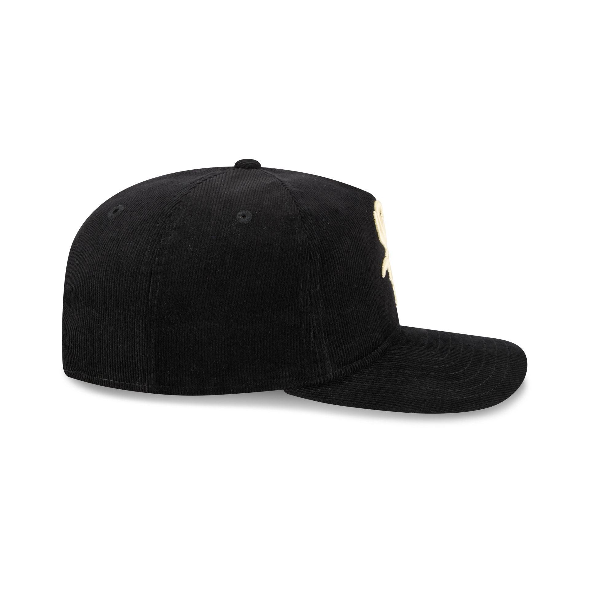 New York Yankees Nostalgic Black Corduroy 19TWENTY Adjustable Hat Male Product Image