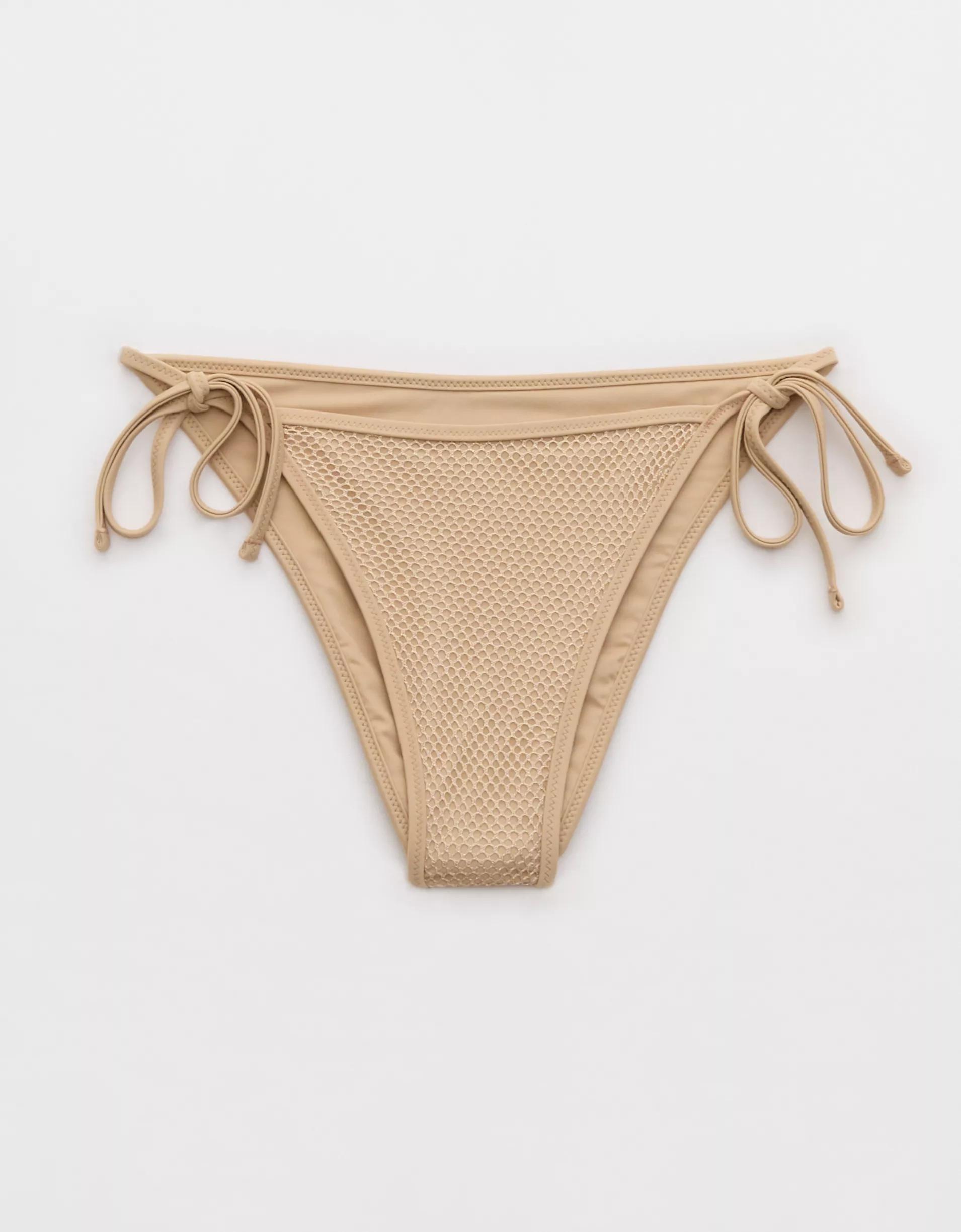 Aerie The Sunbun Metallic Bikini Bottom Product Image