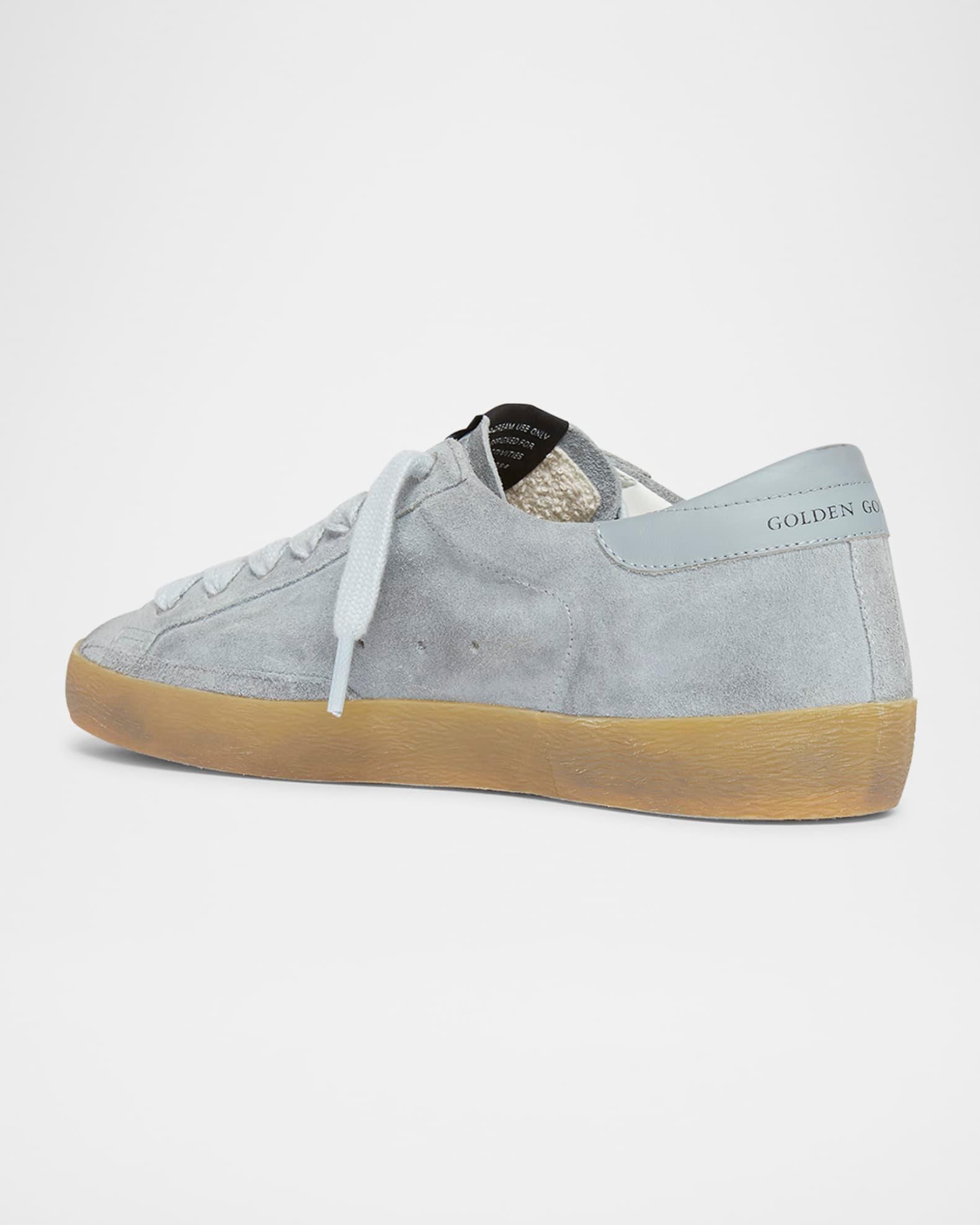 Men's Super-Star Suede Low-Top Sneakers Product Image