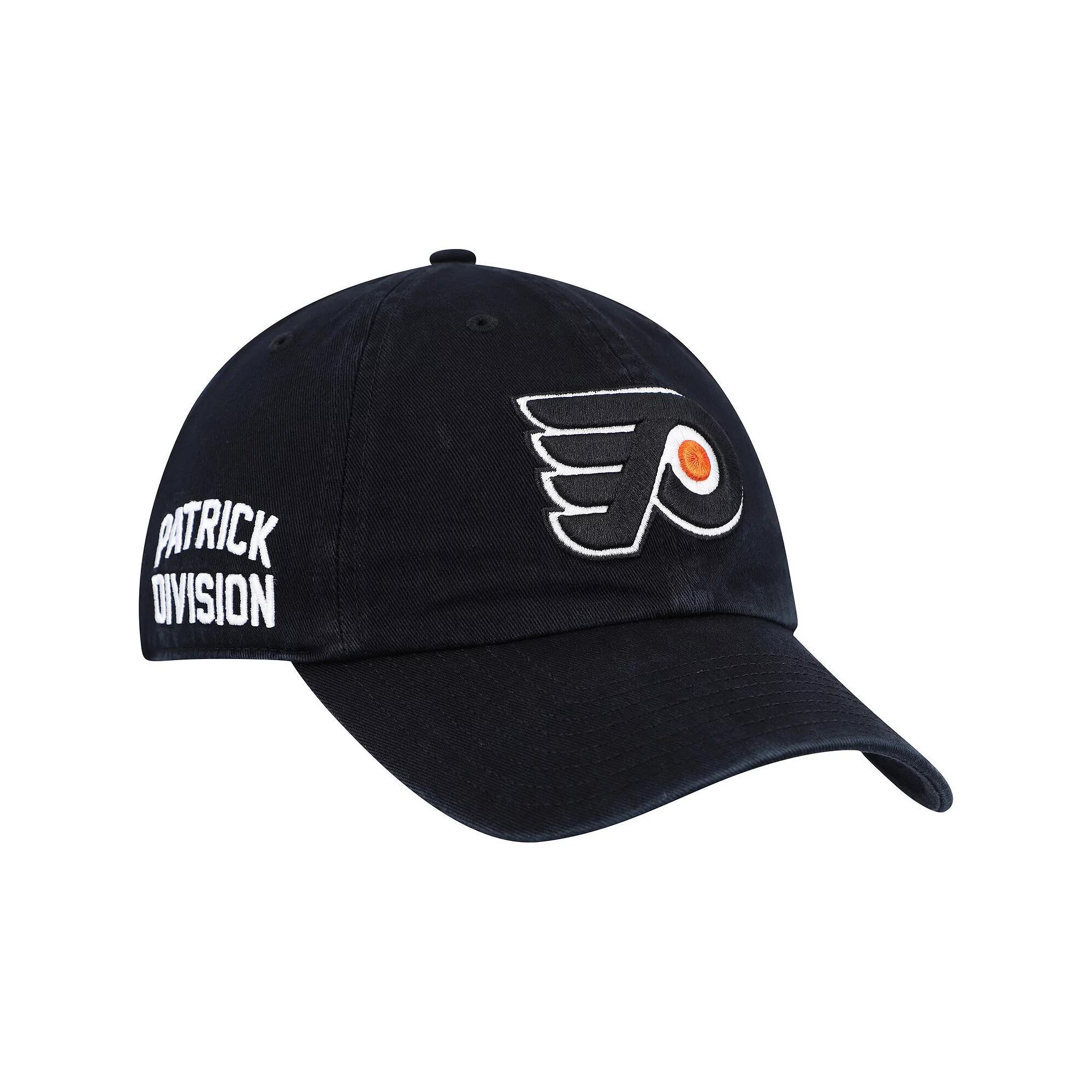 Men's '47 Black Philadelphia Flyers Clean Up Adjustable Hat, Fly Black Product Image