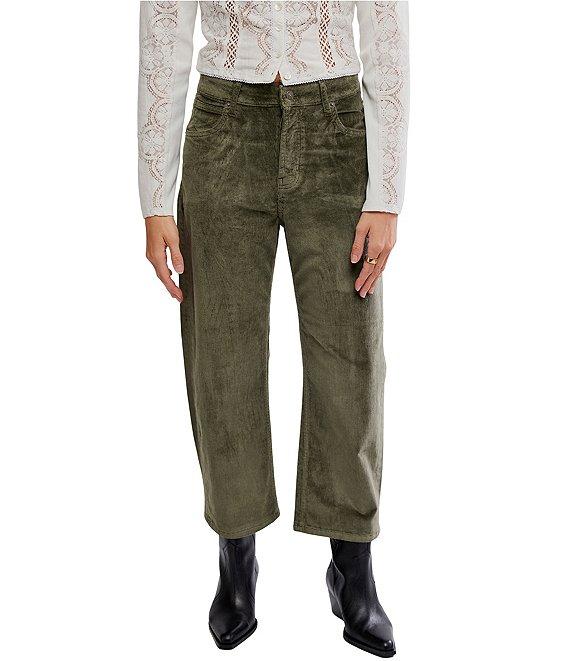 Free People Deep Trance Low Rise Corduroy Barrel Jeans Product Image