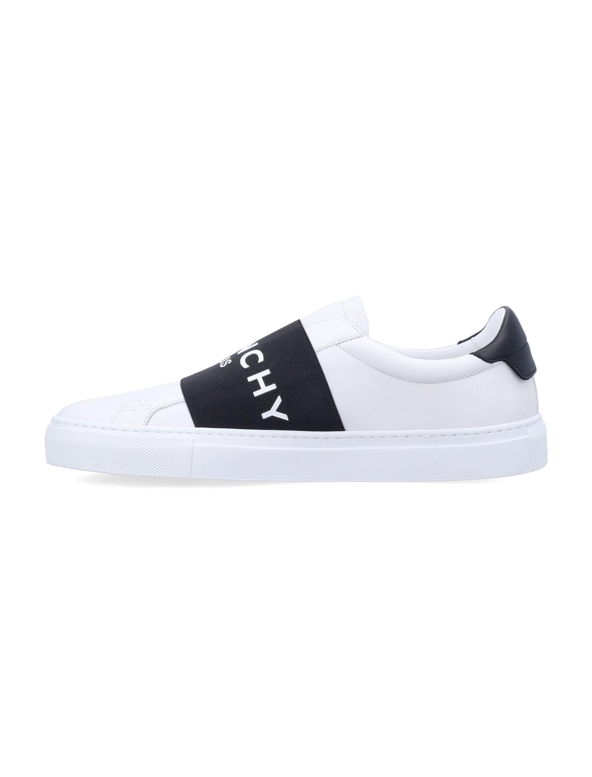 GIVENCHY Urban Street Sneakers In Leather With Elastic Band In Multi Product Image