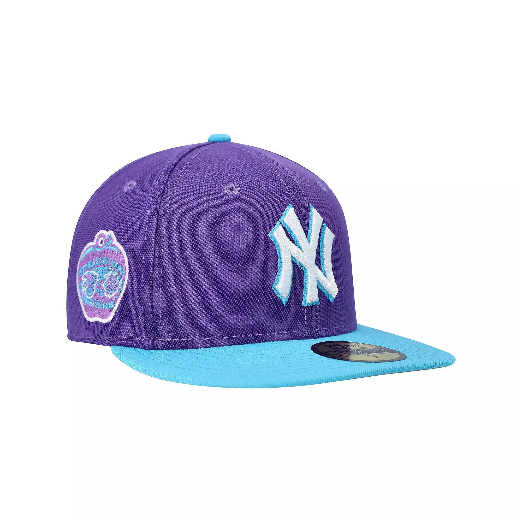 Men's New Era Purple New York Yankees Vice 59FIFTY Fitted Hat,  Product Image