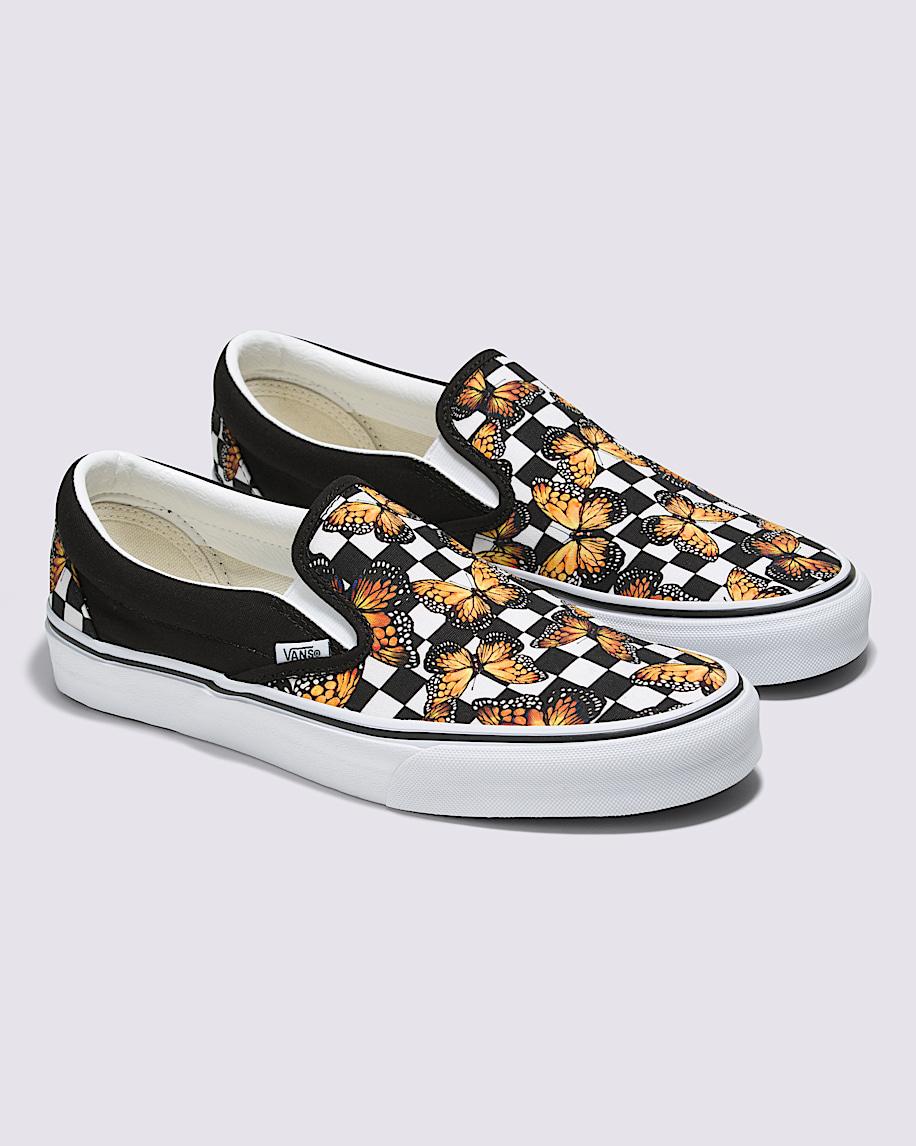 Customs Classic Slip-On Checkerboard Shoe in Customs| Vans US Product Image