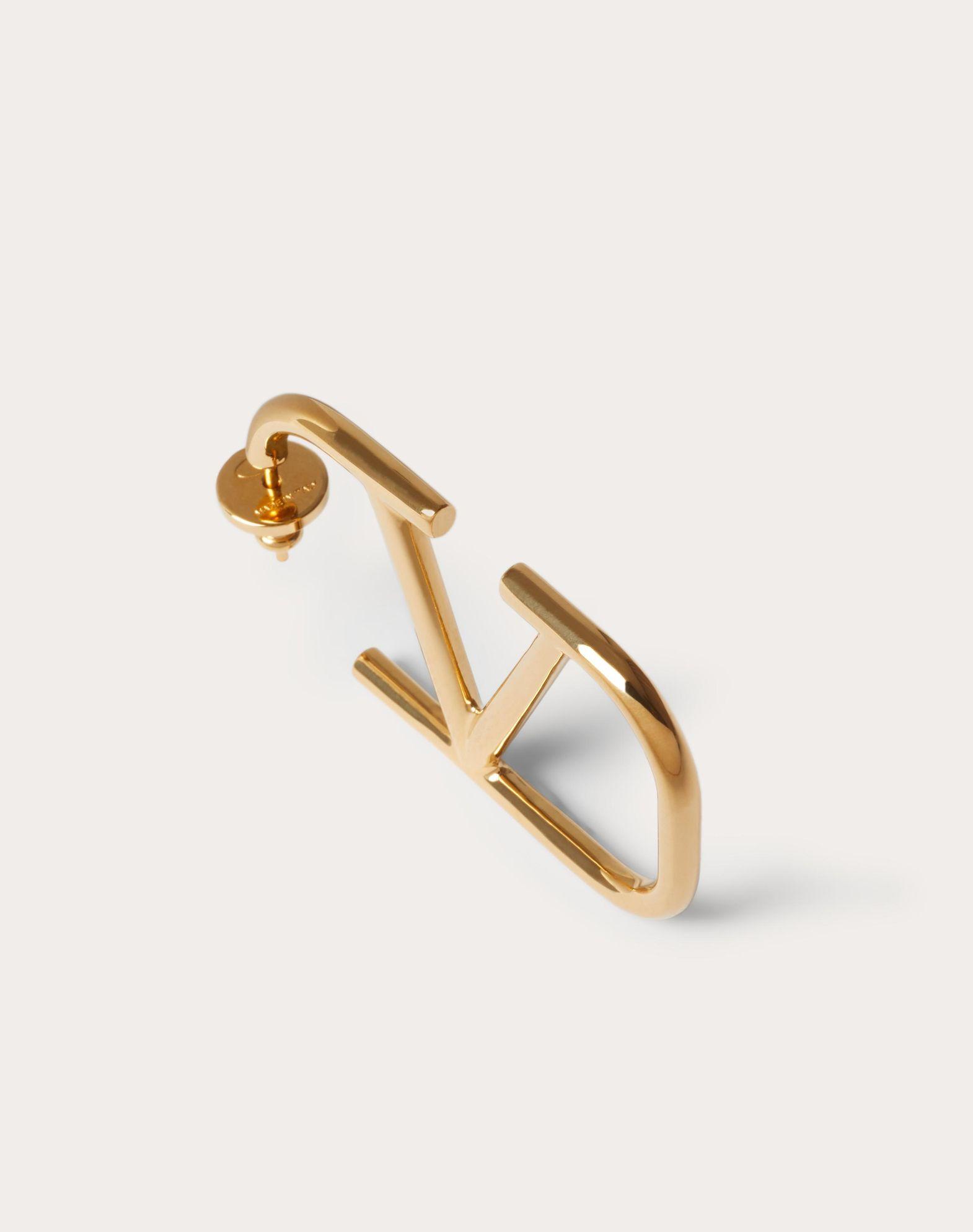 VLOGO SIGNATURE METAL EARRINGS Product Image