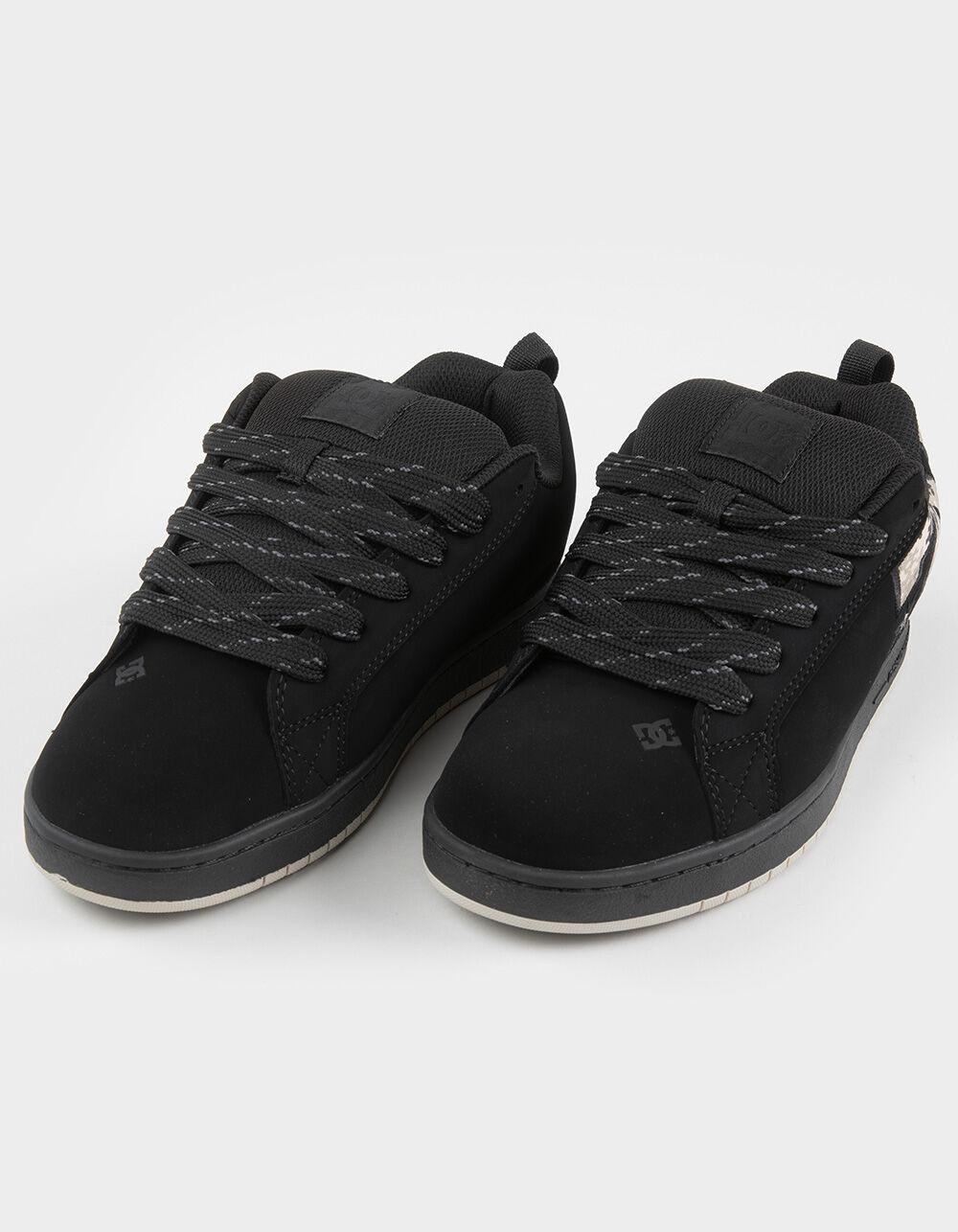 DC SHOES Court Graffik SE Mens Shoes - BLK/DK GRY Product Image