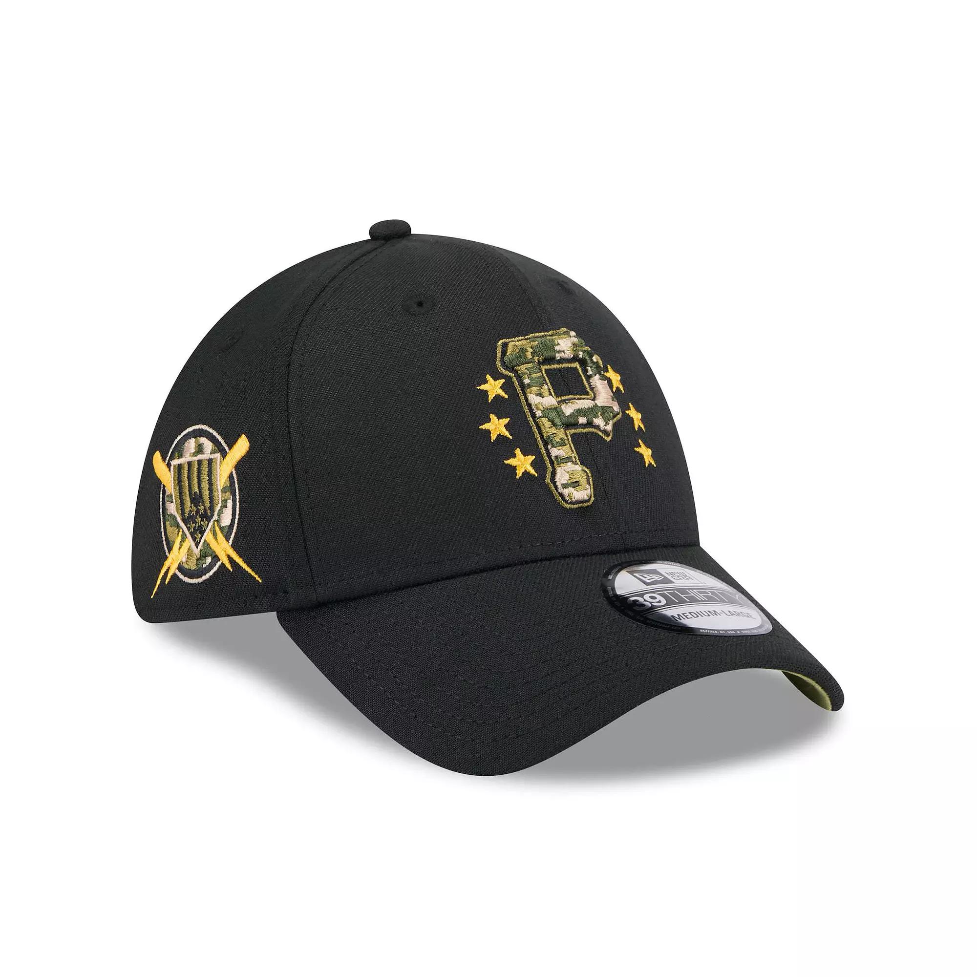 Men's New Era Black Tampa Bay Rays 2024 Armed Forces Day 39THIRTY Flex Hat,  Product Image