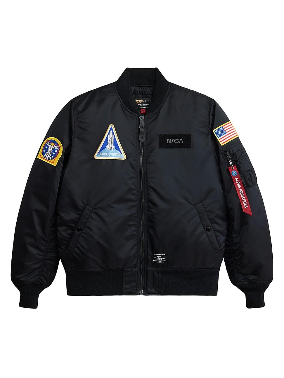 Mens NASA MA-1 Flight Bomber Jacket Product Image