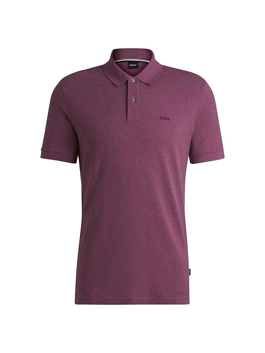 Mens Pallas Regular-Fit Polo Shirt in Cotton Product Image