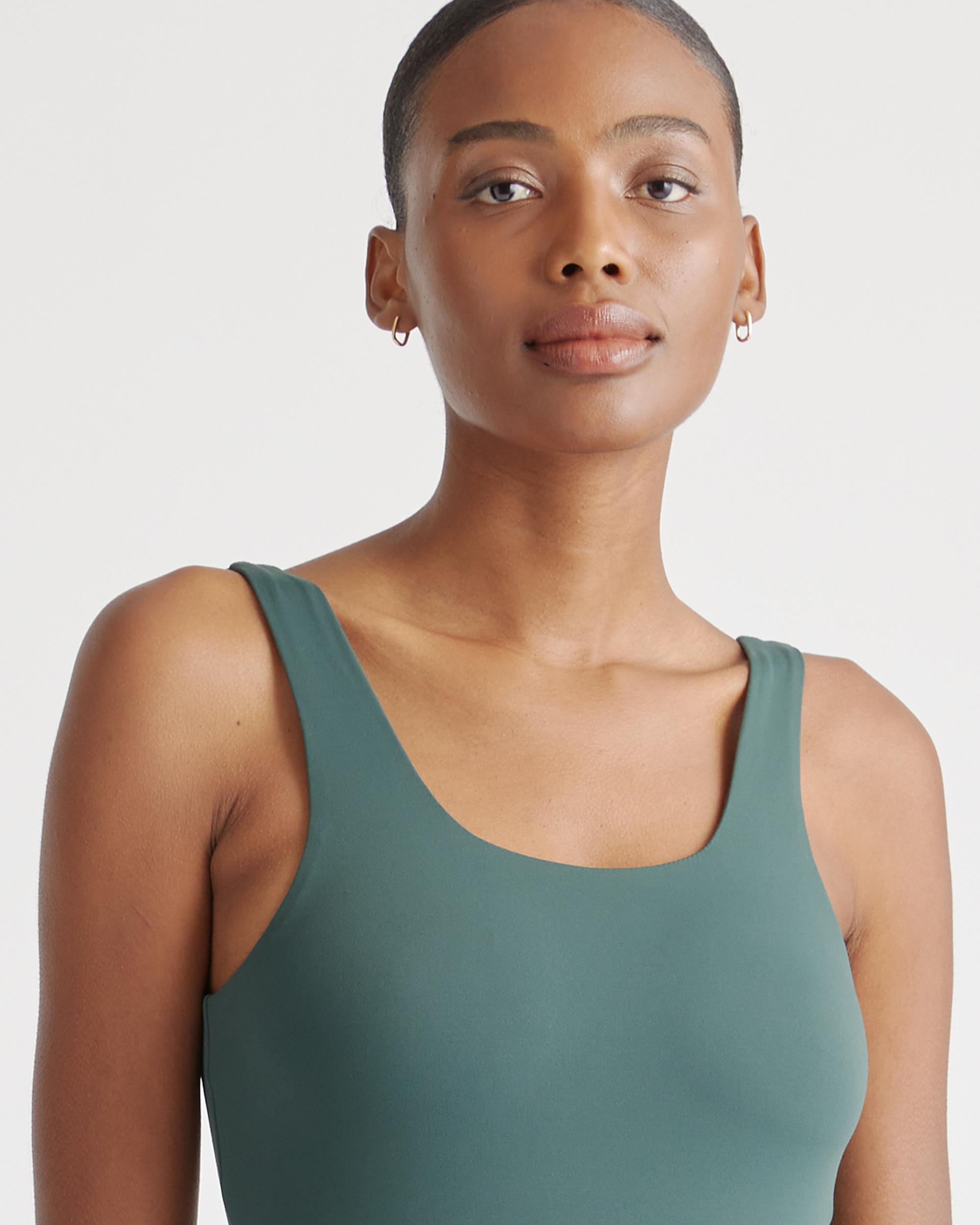 Quince | Women's Ultra-Form Short Jumpsuit Nylon/Spandex Product Image