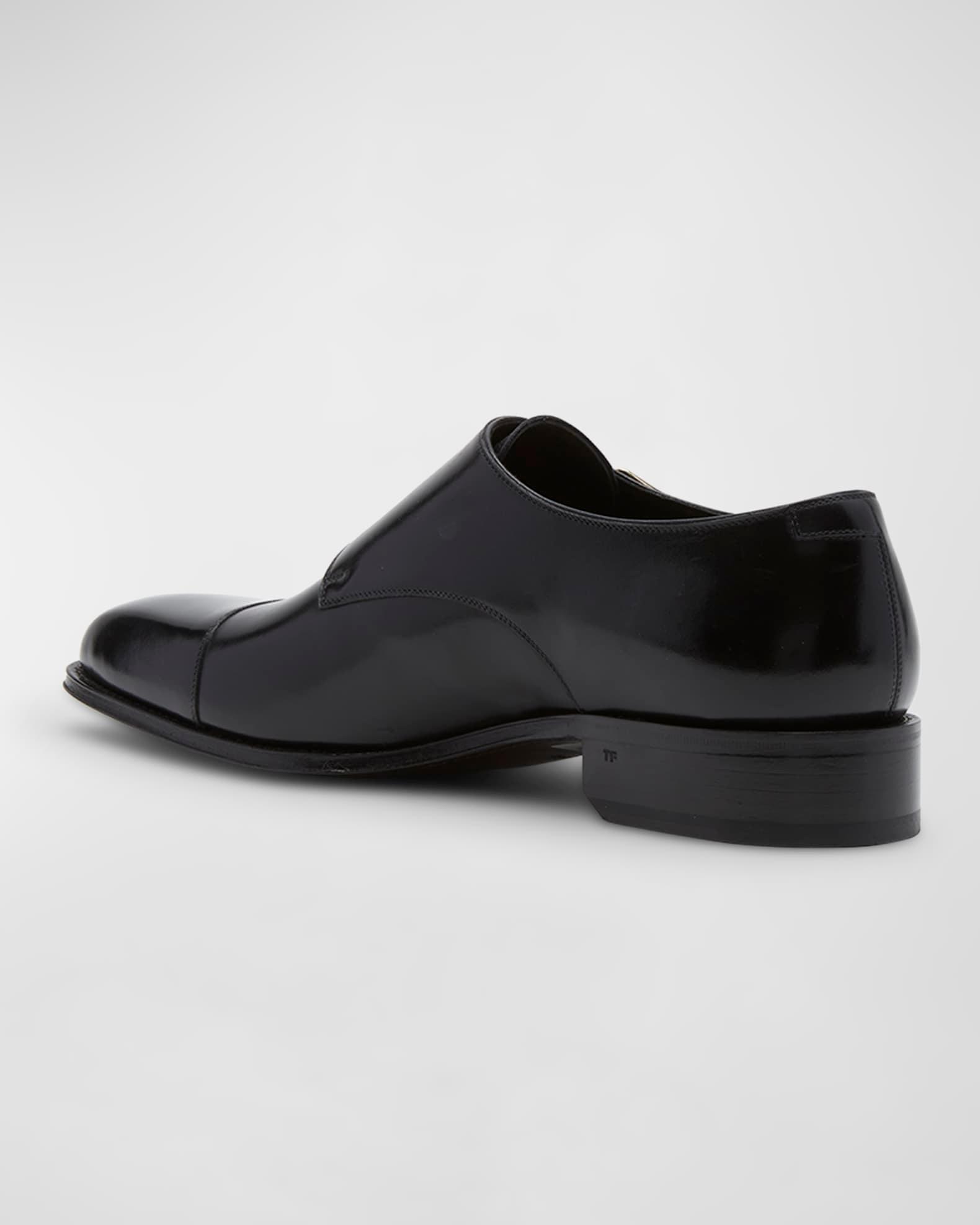 Men's Claydon Leather Double-Monk Strap Loafers Product Image