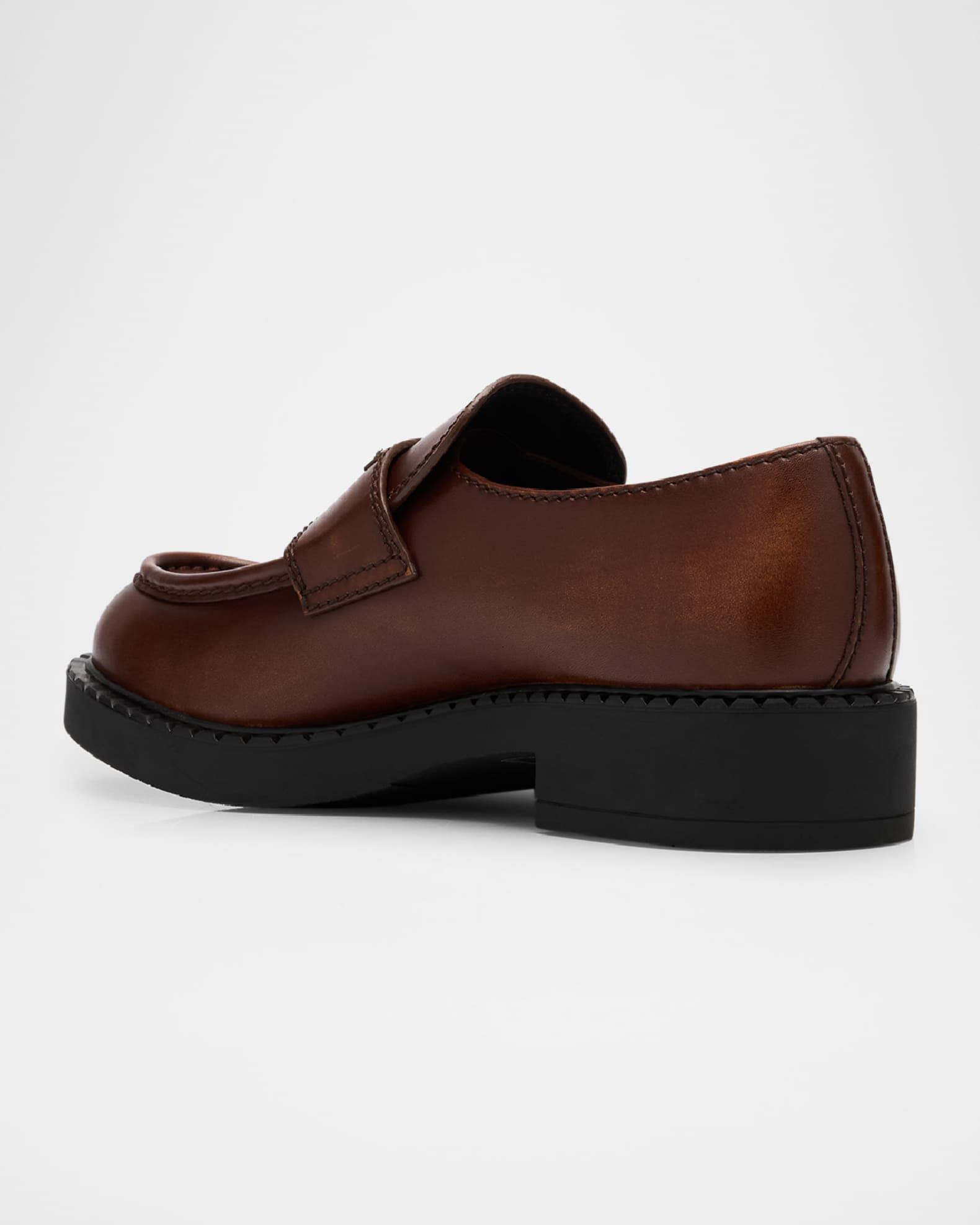 Men's Fume Leather Loafers Product Image