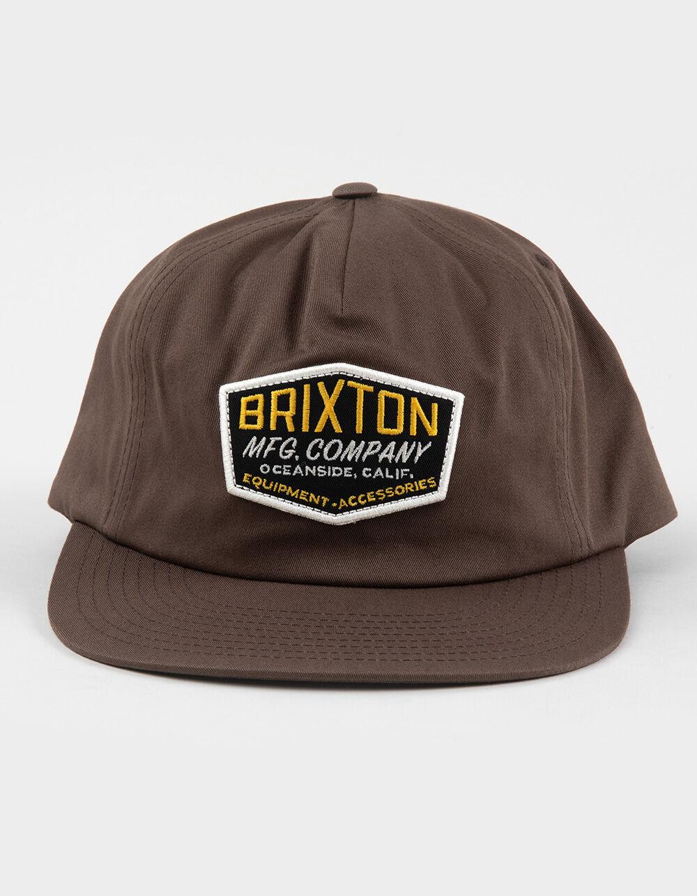 BRIXTON Coleson Snapback Hat - BROWN Product Image