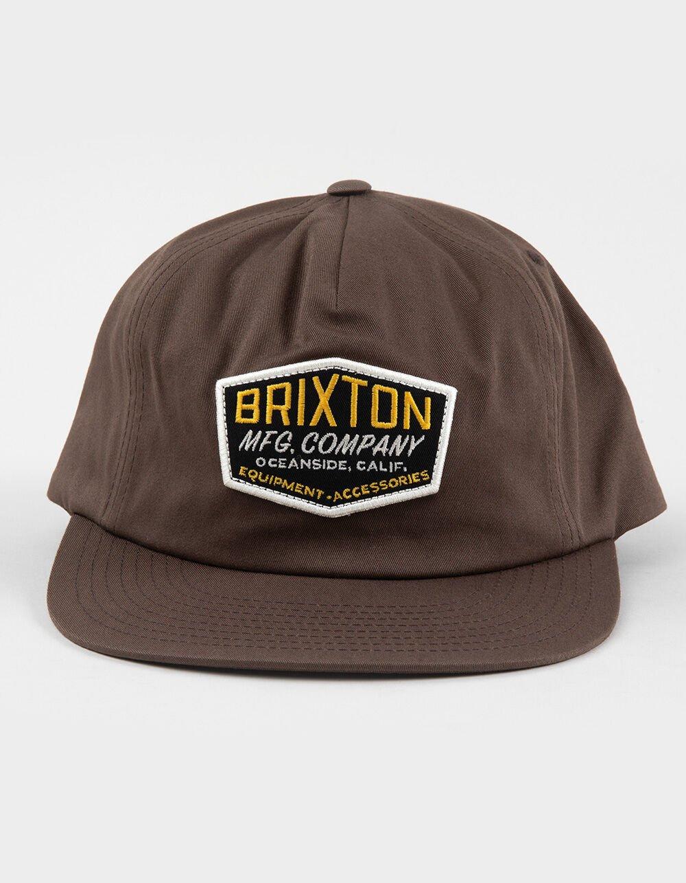 BRIXTON Coleson Snapback Hat - BROWN Product Image