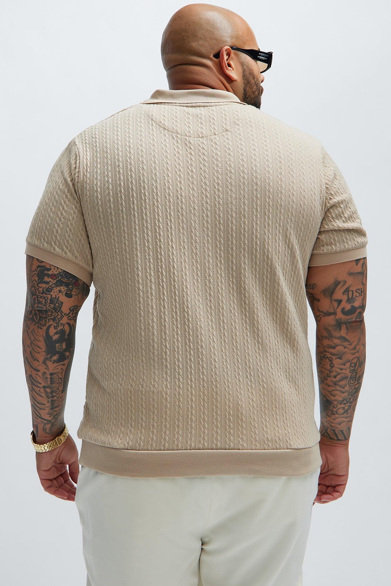Caddie Short Sleeve Polo - Cream Product Image