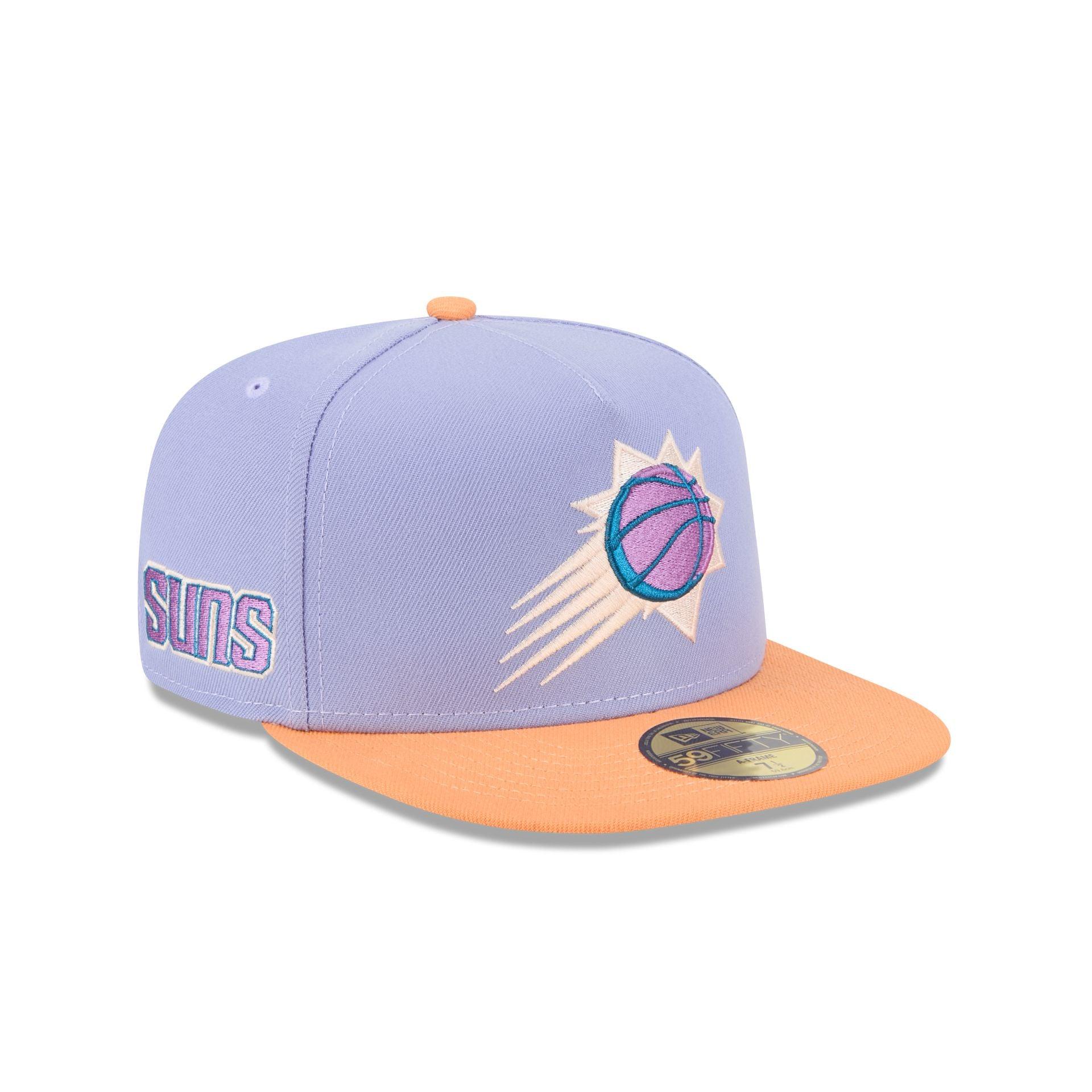 Phoenix Suns Lavender 59FIFTY A-Frame Fitted Hat Male Product Image