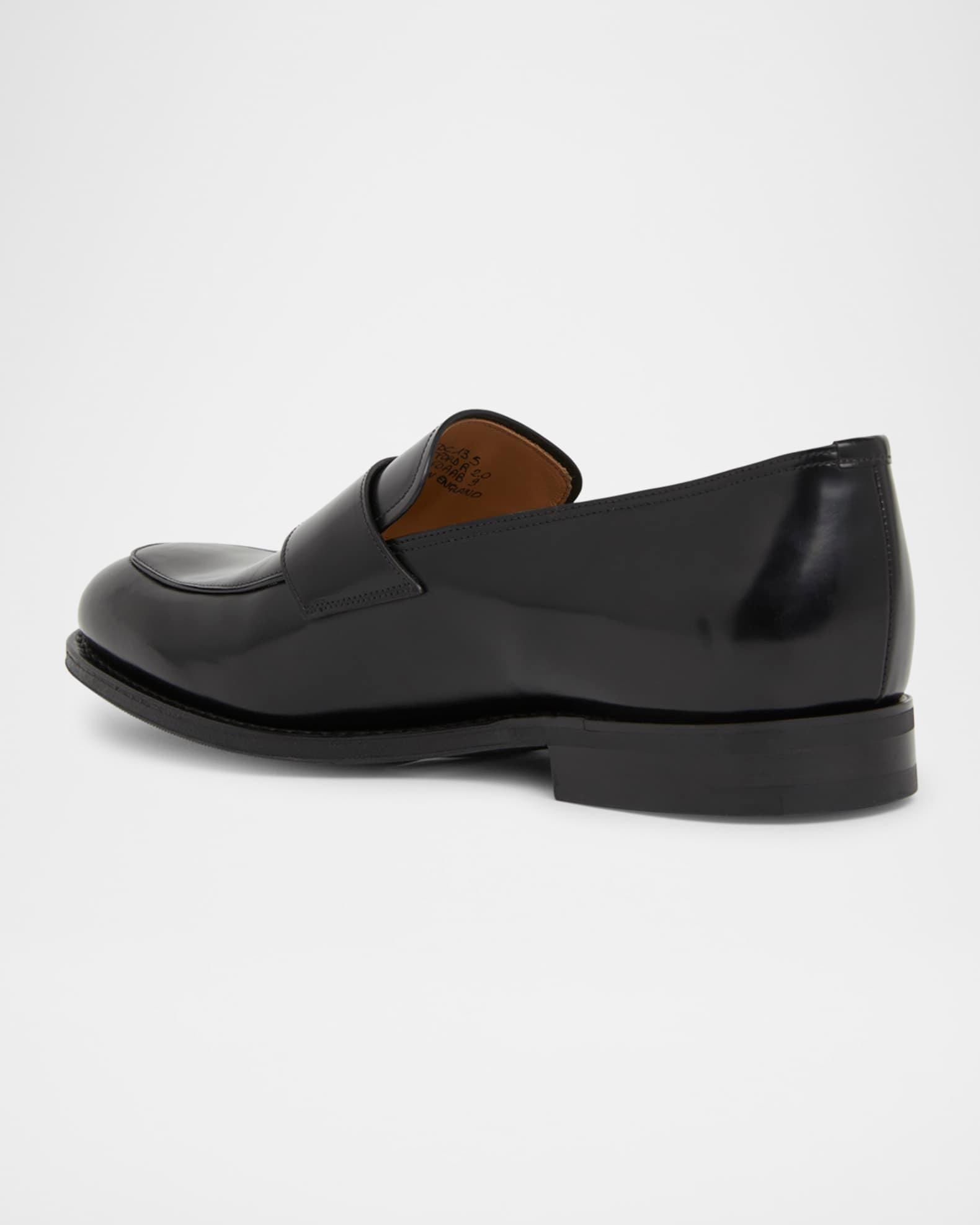 Men's Hertford Leather Rubber-Sole Penny Loafers Product Image