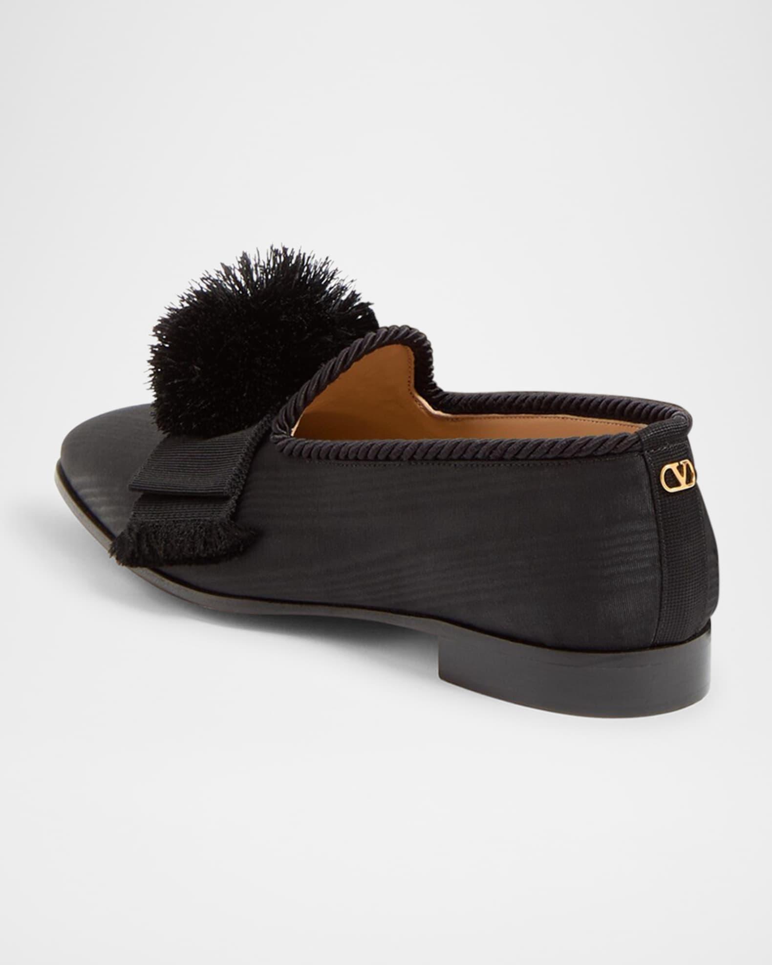 Mens Bowow Grosgrain and Pompom Loafers Product Image
