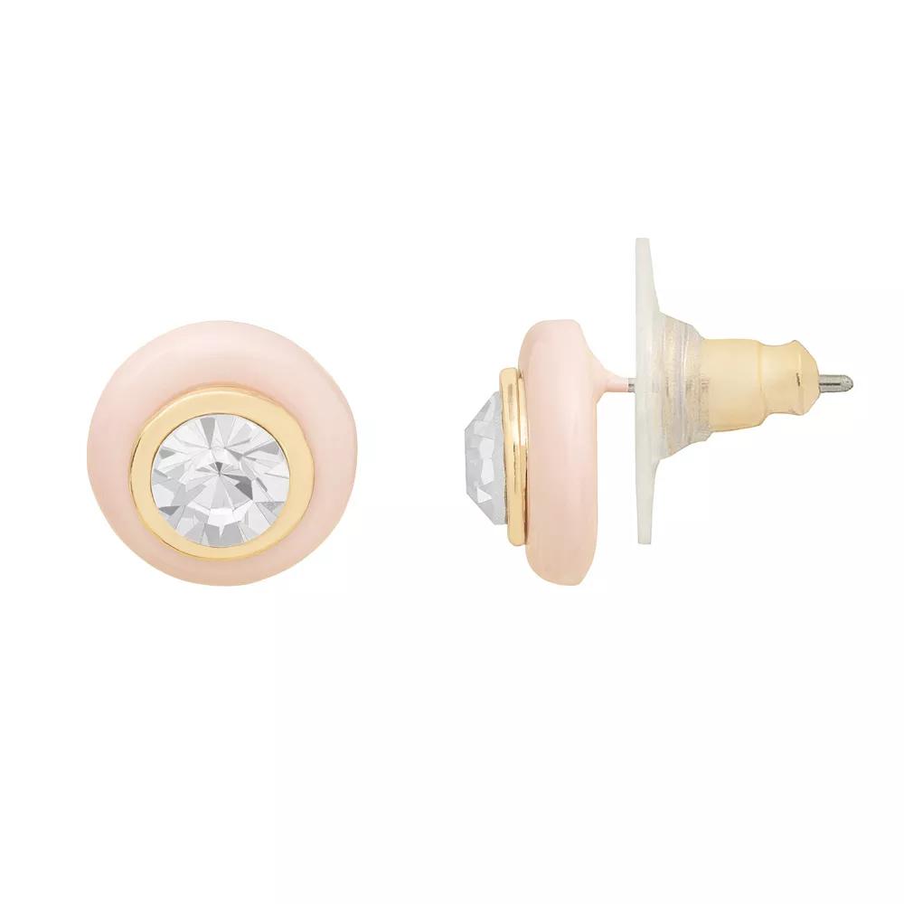 MINI ME DIAMOND HALO BLUE SAPPHIRE STUDS Kids Product Image