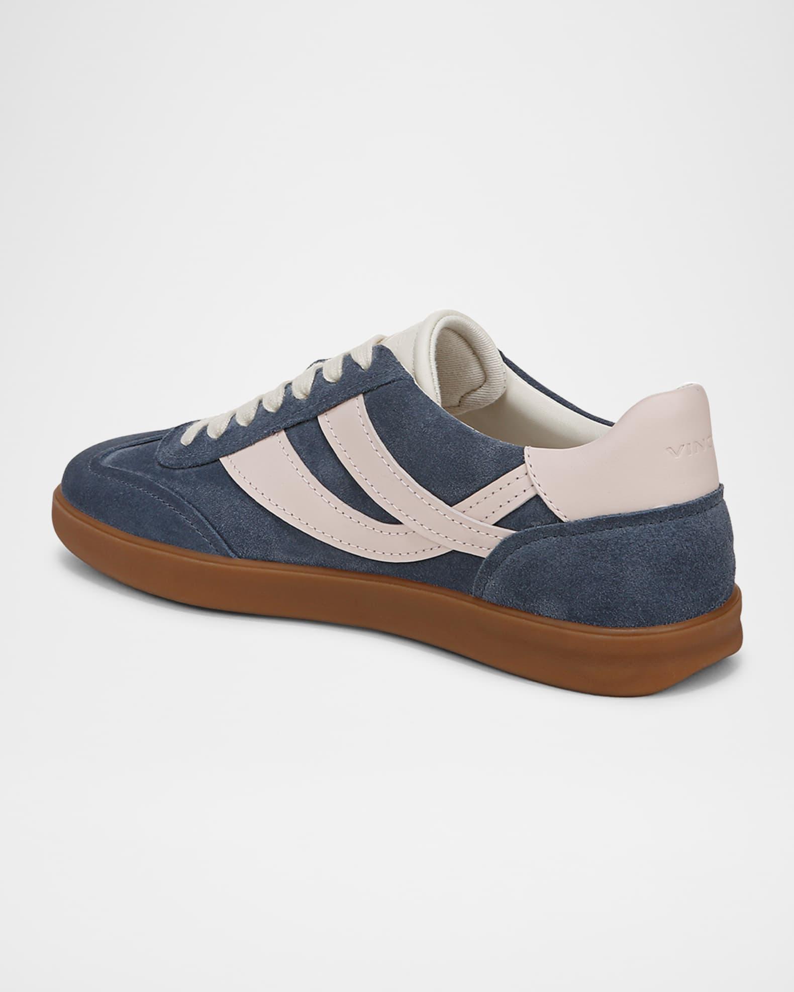Oasis Mixed Leather Retro Sneakers Product Image