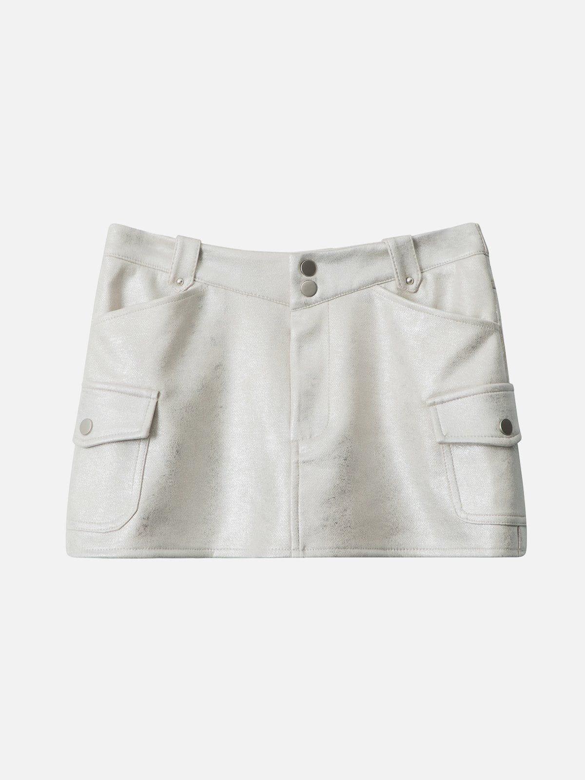 Aelfric Eden Metal Color Skirt Female Product Image