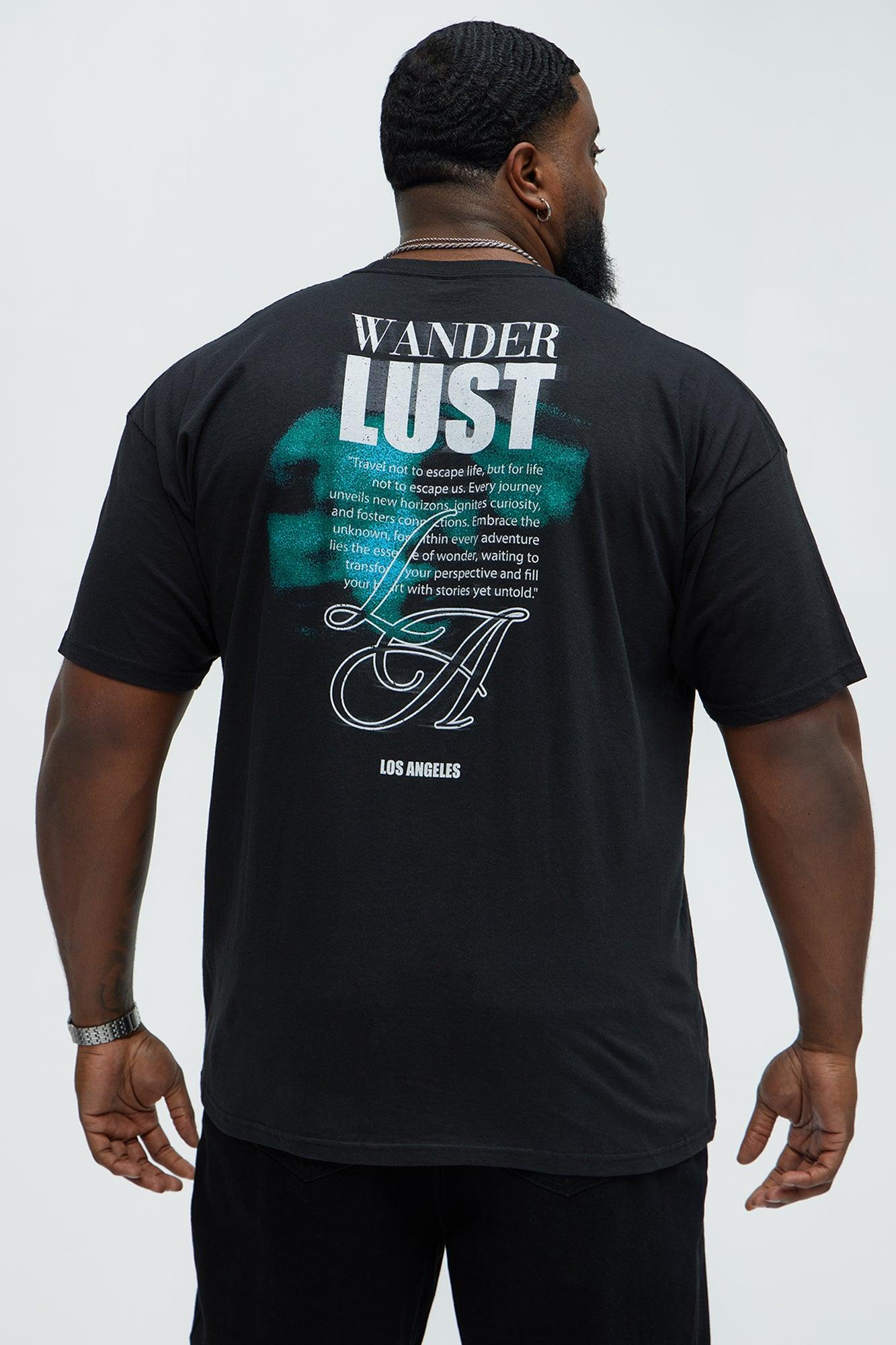 Wander Lust LA Short Sleeve Tee - Black Product Image