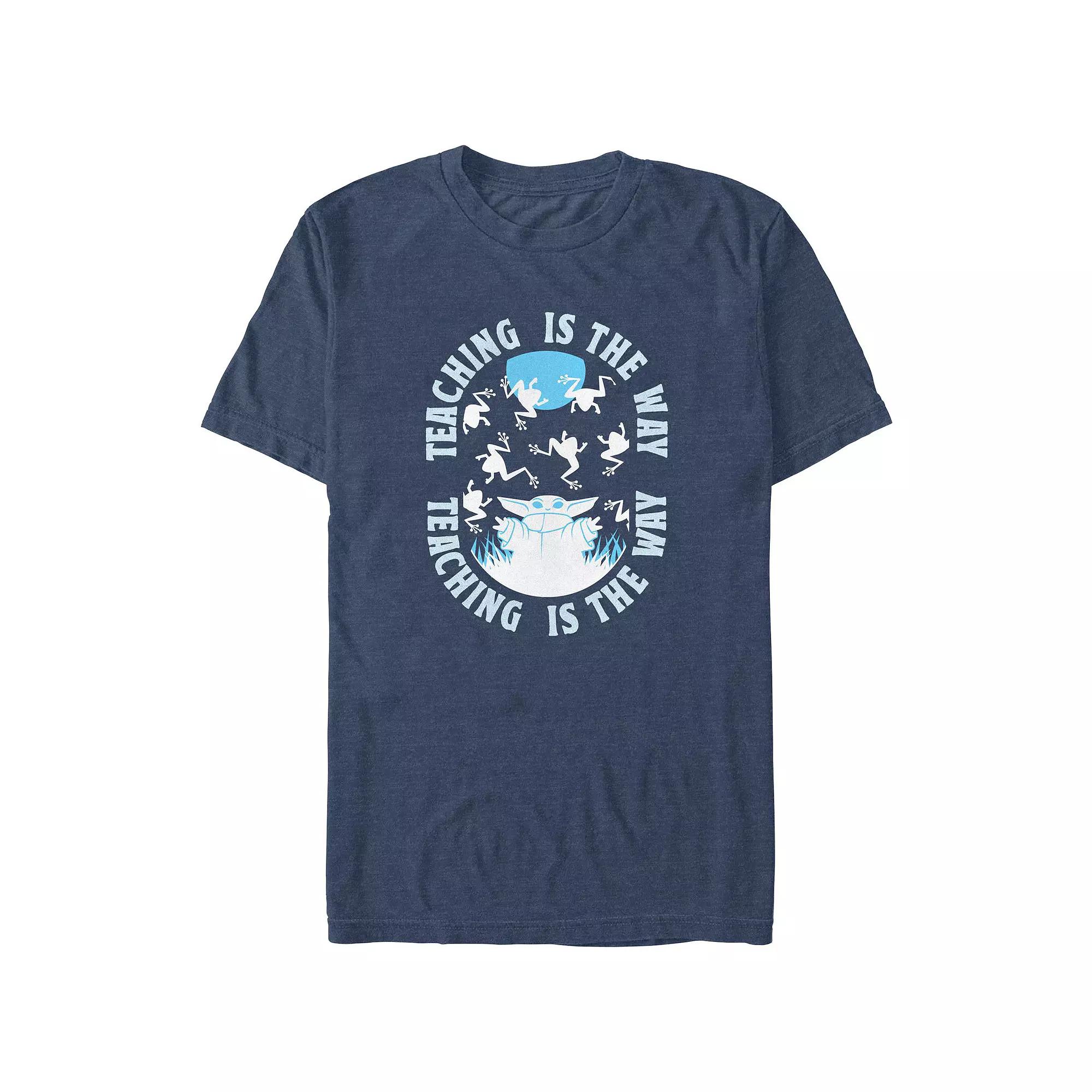 Big & Tall Star Wars The Mandalorian Grogu Teaching Is The Way Graphic Tee, Men's,  Product Image