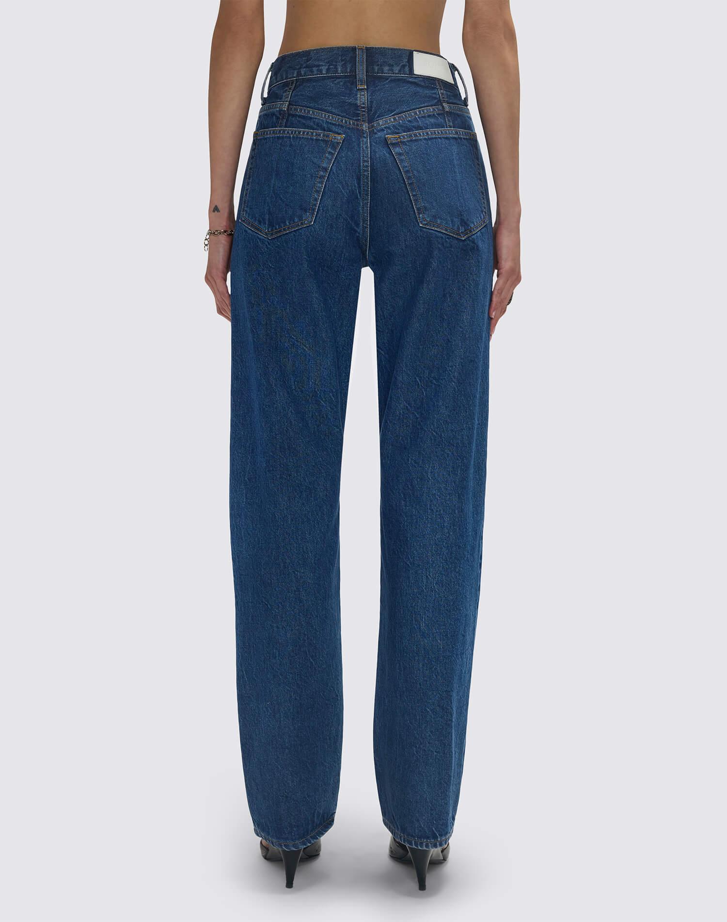 90s Jean - Rustic Indigo Female Product Image