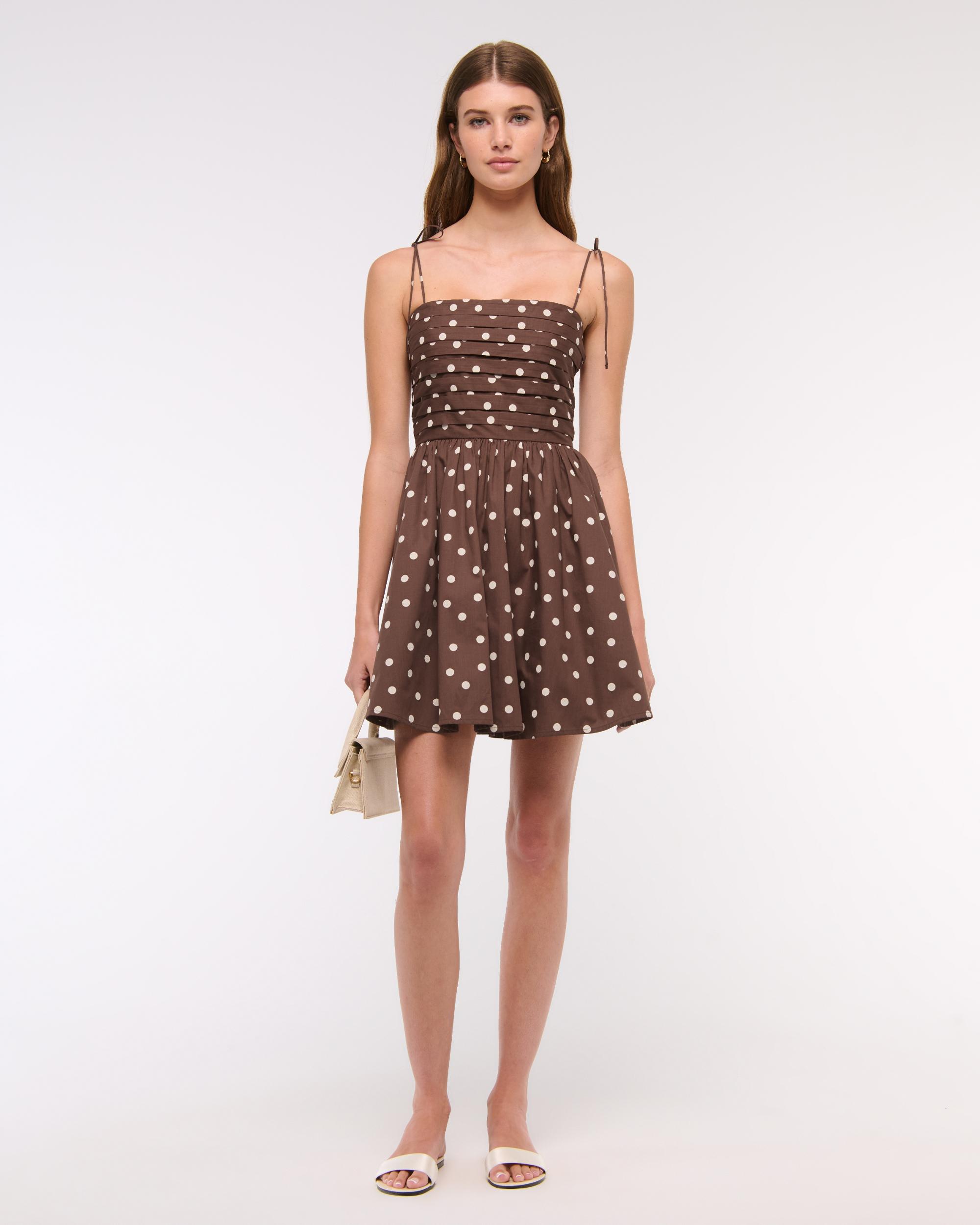 The A&F Emerson Tie-Strap Mini Dress Product Image