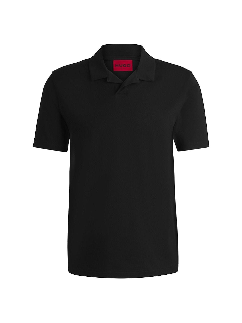 Mens Slim-Fit Stretch-Cotton Polo Shirt Product Image