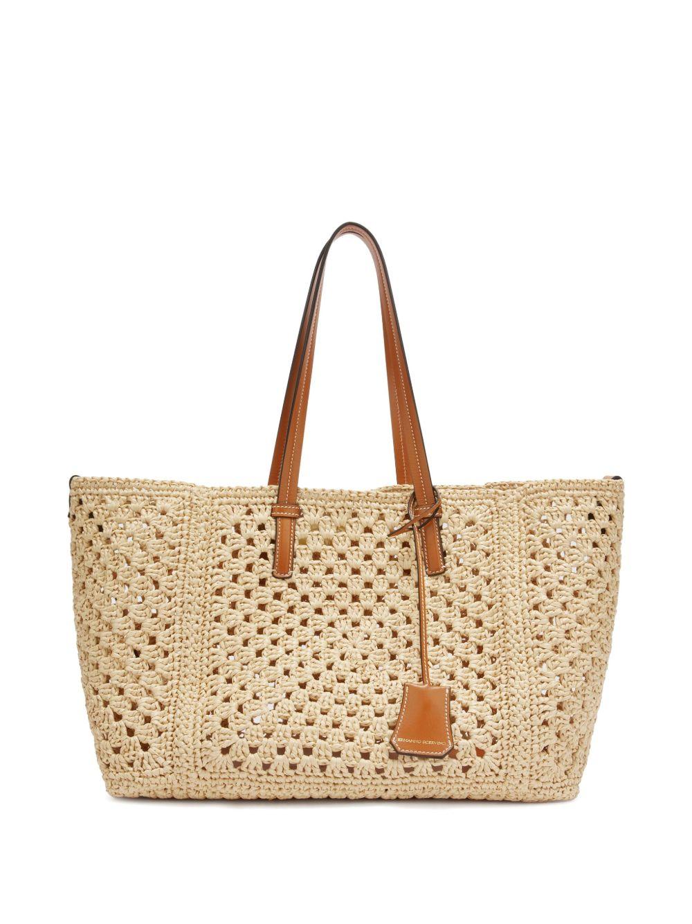crochet tote bag  Product Image