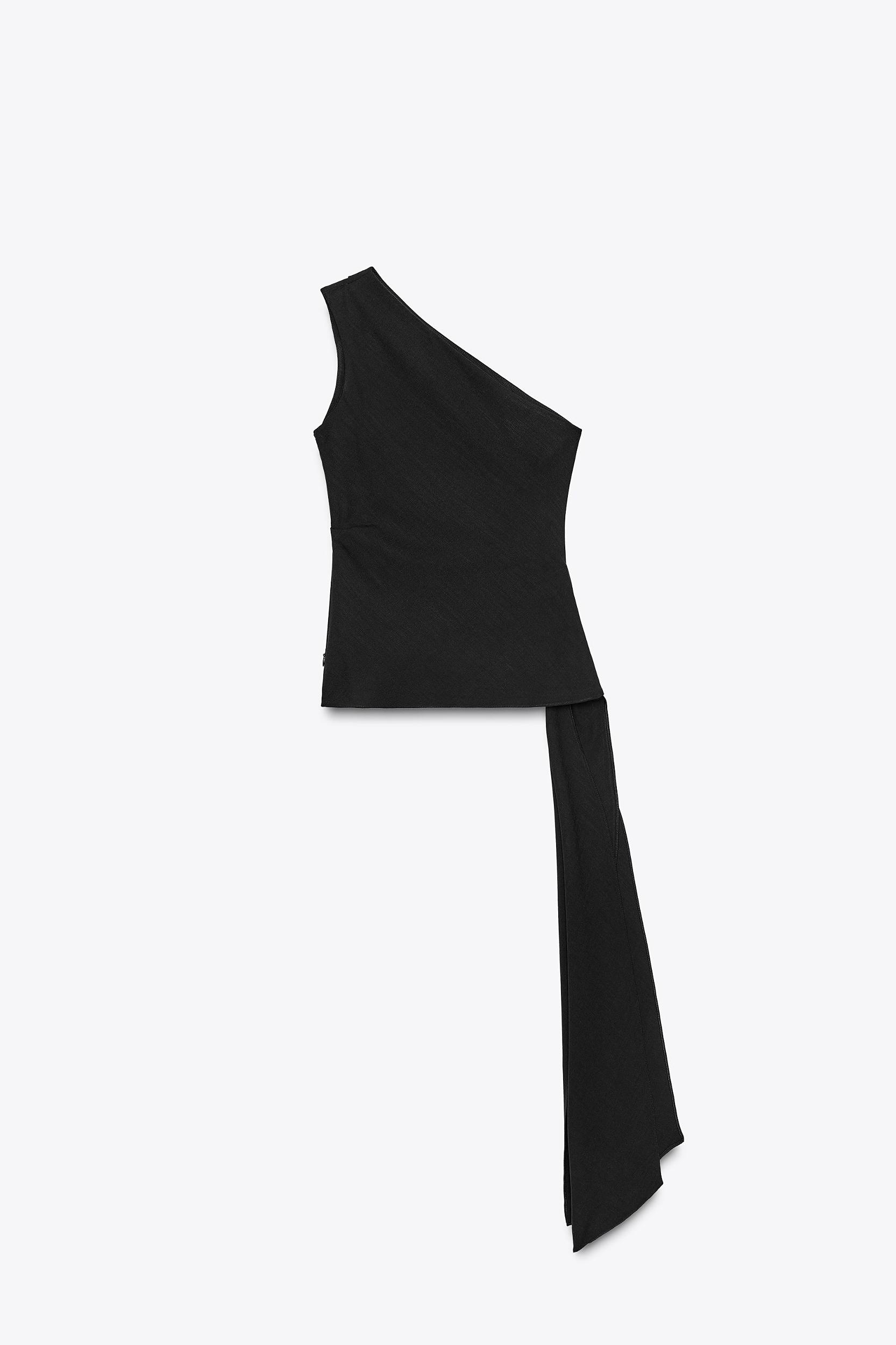 ASYMMETRIC TIE TOP ZW COLLECTION Product Image