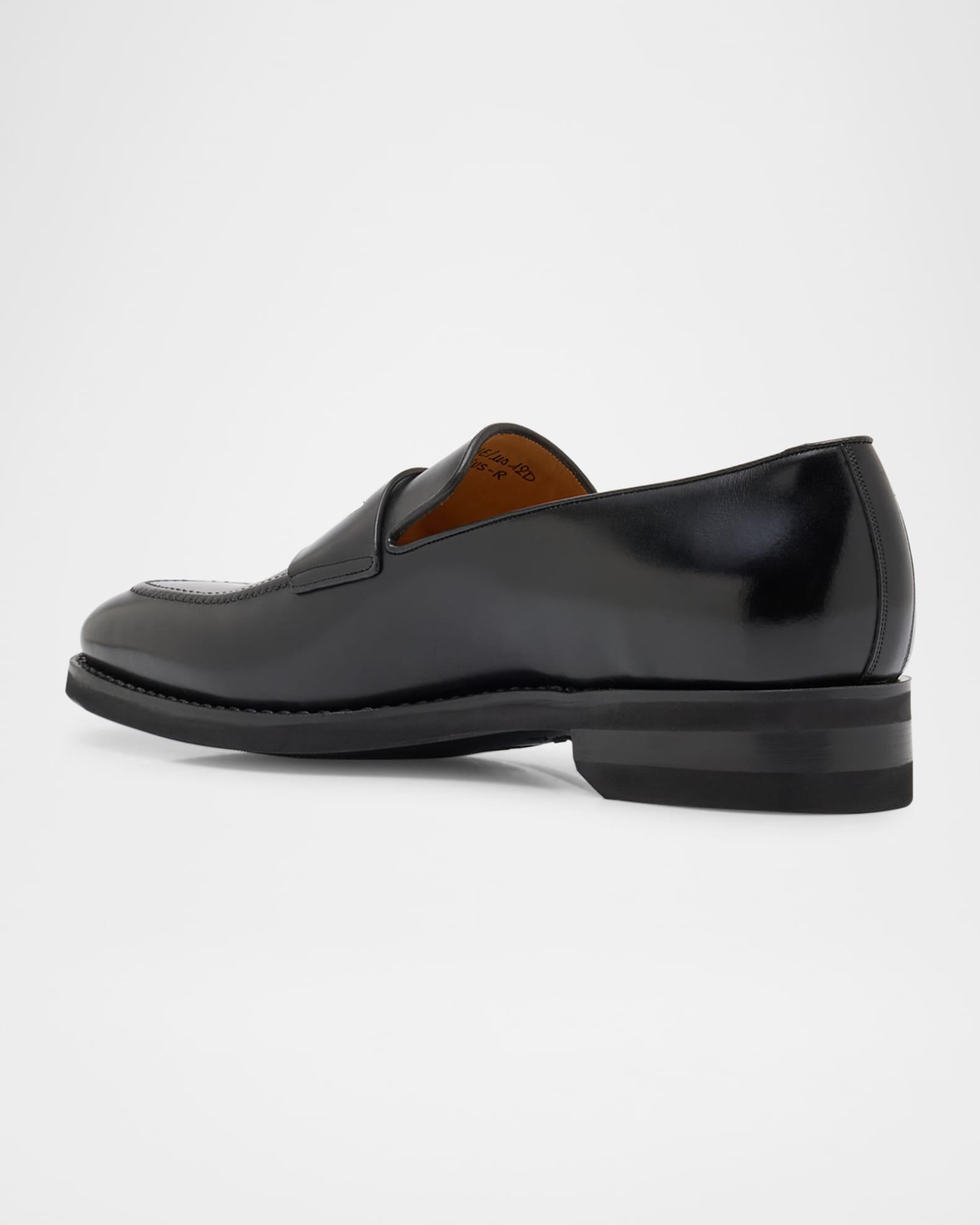 Men's Samius Leather Penny Loafers Product Image