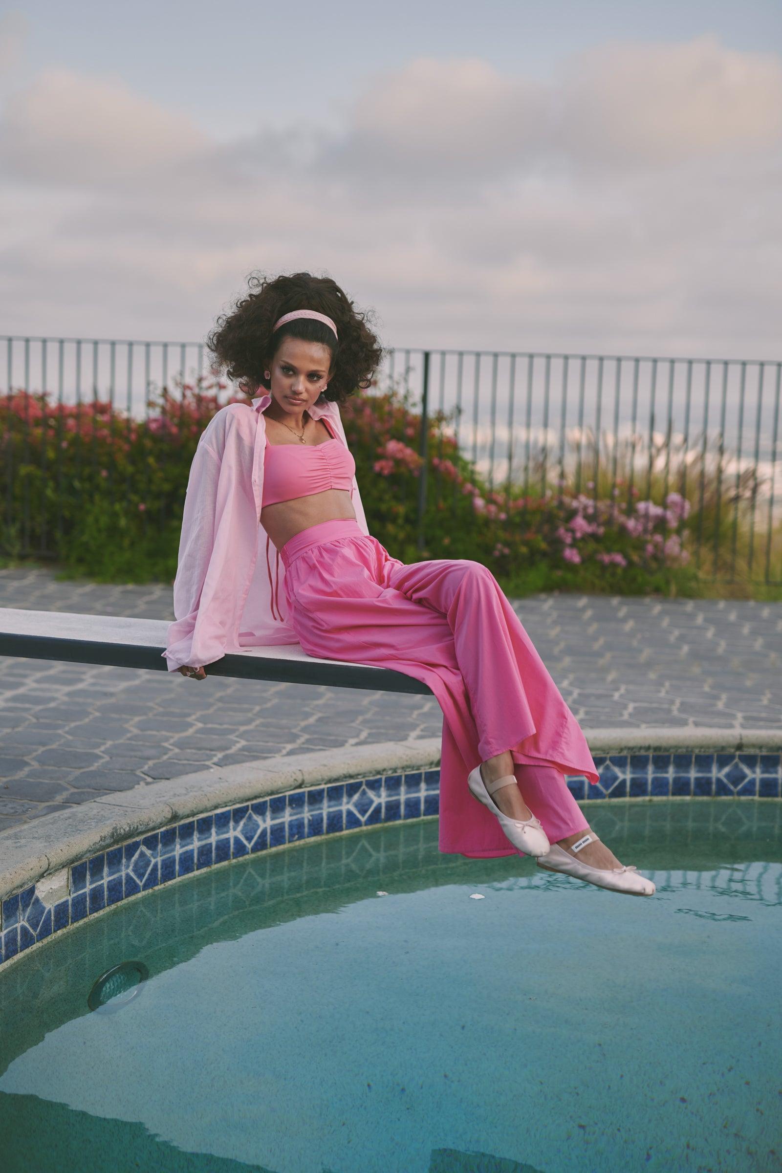 The Babe Ruffle Bikini Top Product Image