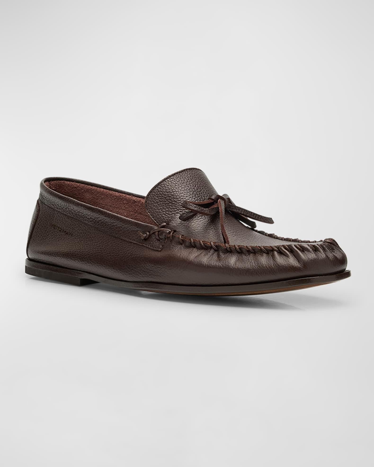 Men's Montauk Grained Leather Loafers Product Image