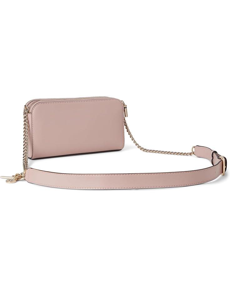 Tribeca Pebbled Leather Mini Flap Chain Crossbody Product Image