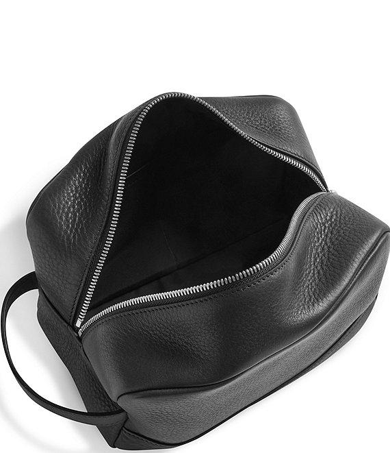 SHINOLA Zip Natural Grain Leather Travel Kit Product Image