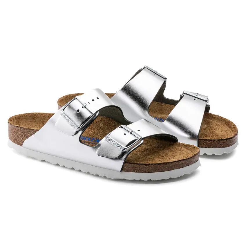 Birkenstock Arizona Soft Footbed Leather Sandals Product Image