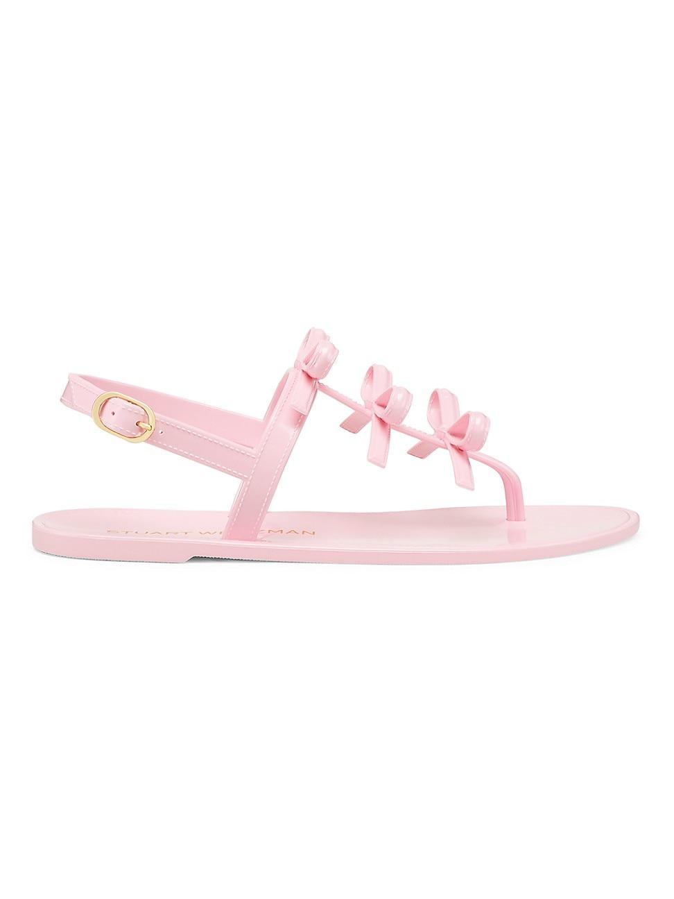 Stuart Weitzman Womens Felicity Bow Sandals Product Image