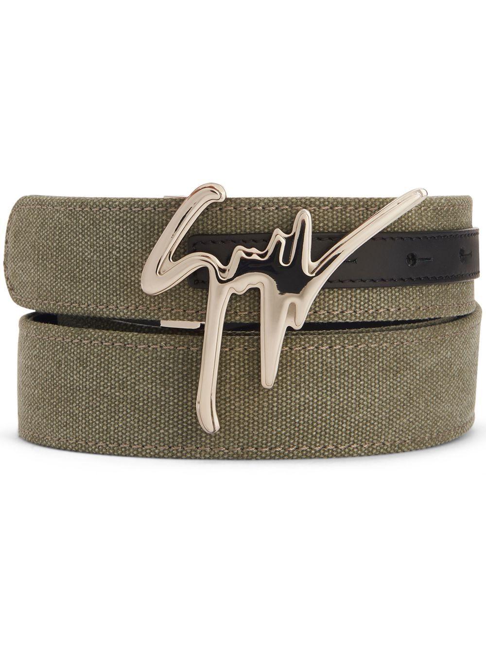 Giuseppe logo-buckle belt Product Image