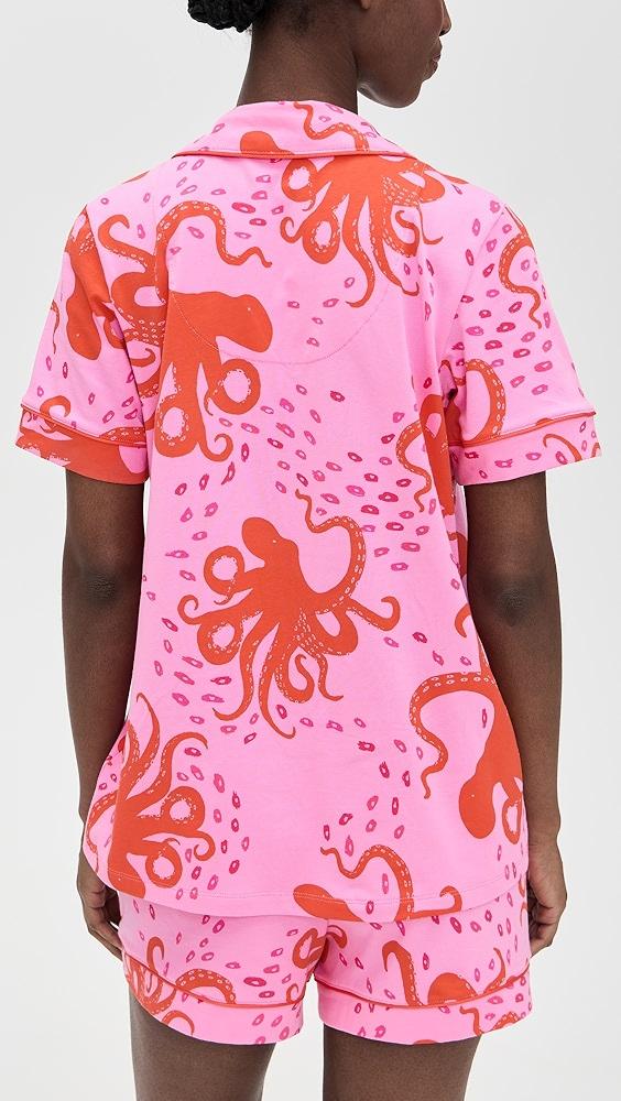 BedHead PJs Cotton Jersey Knit Classic Shorty PJ Set | Shopbop Product Image