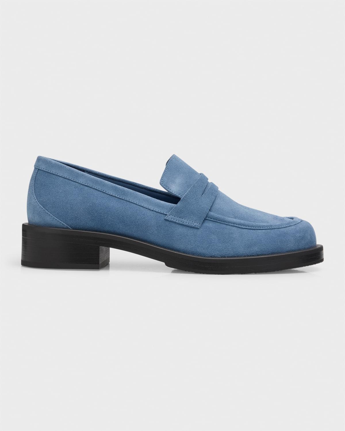 Palmer Suede Penny Loafers Product Image
