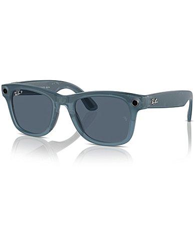 Mens Metal Studs AM0481S 99MM Pilot Sunglasses Product Image