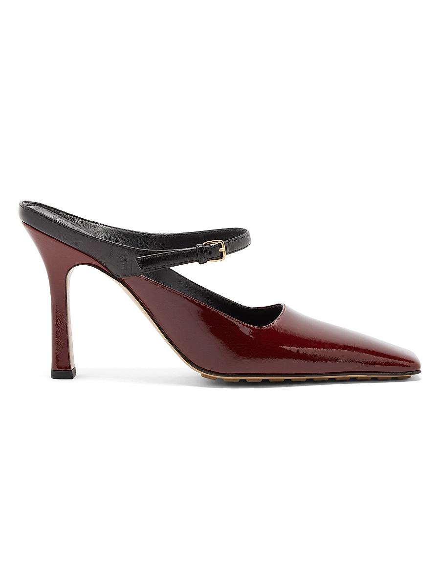 Womens Andrea 90MM Leather Pumps Product Image