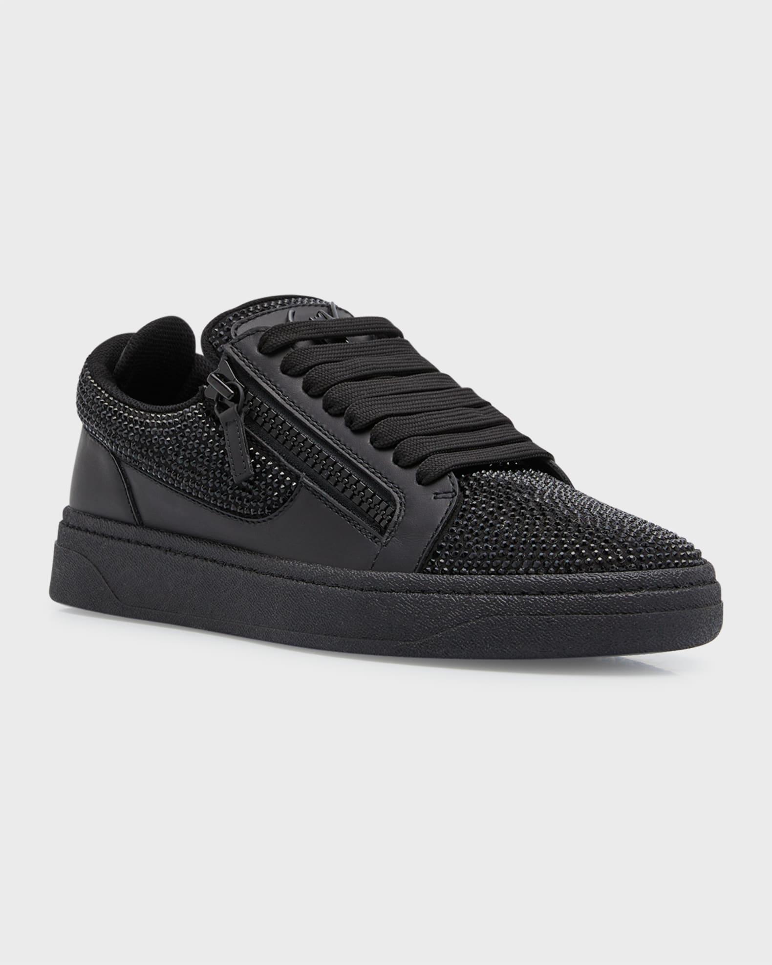 Men's GZ 94 Crystal Leather Low Top Sneakers Product Image