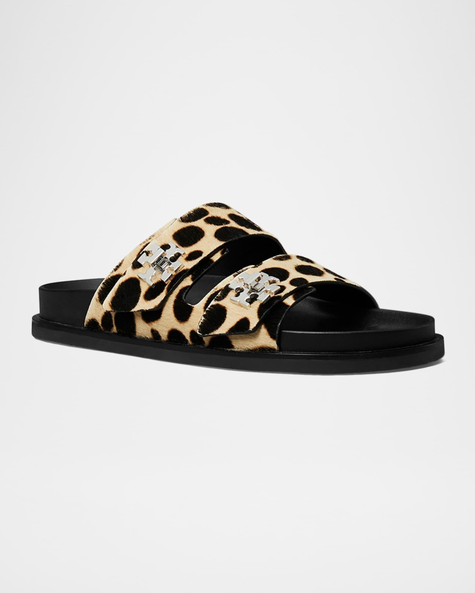 Turnlock Calf Hair Sport Slides Product Image