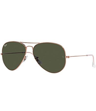 Ray-Ban Aviator Gradient Sunglasses Frame Brown Lenses Product Image