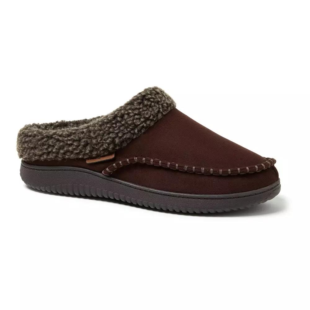 Dearfoams Marshall Microsuede Men's Clog Slippers,  Product Image