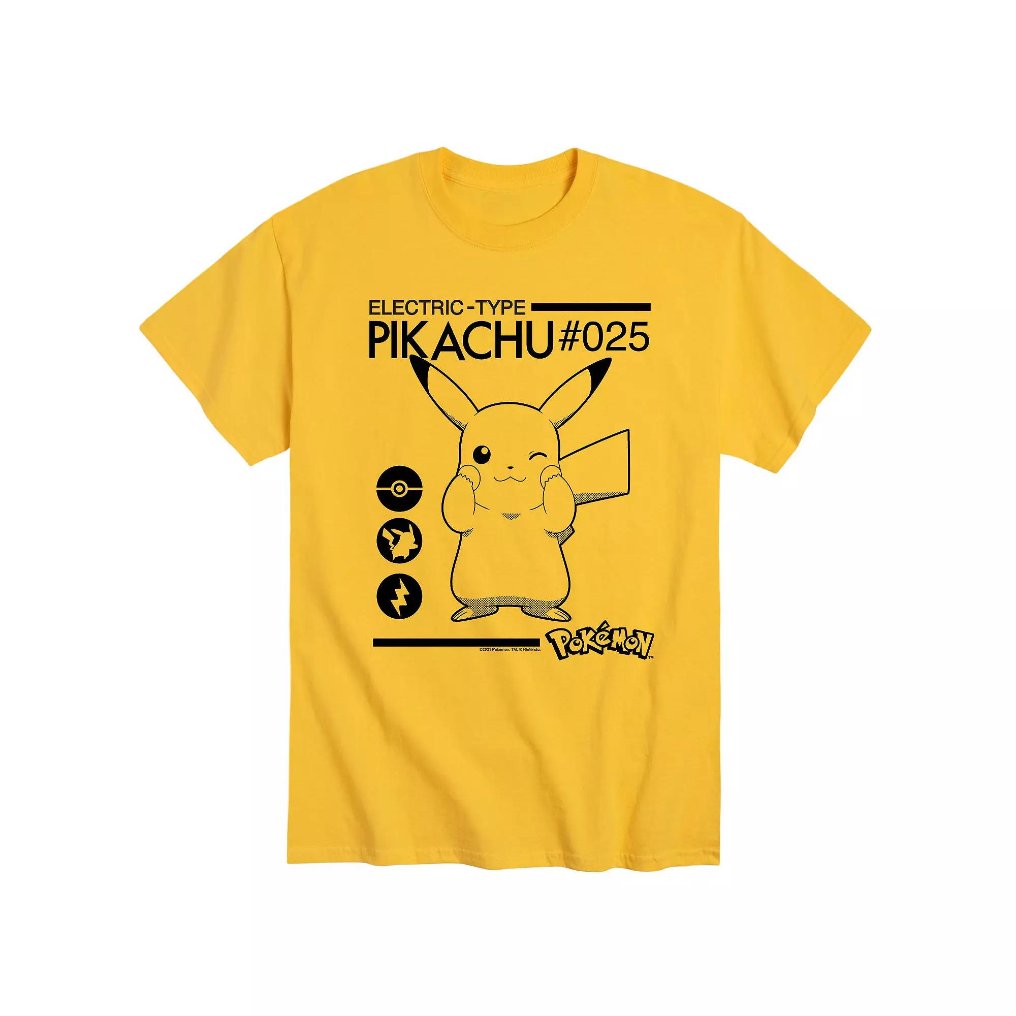 Men's Pokemon Electric Tee,  Product Image