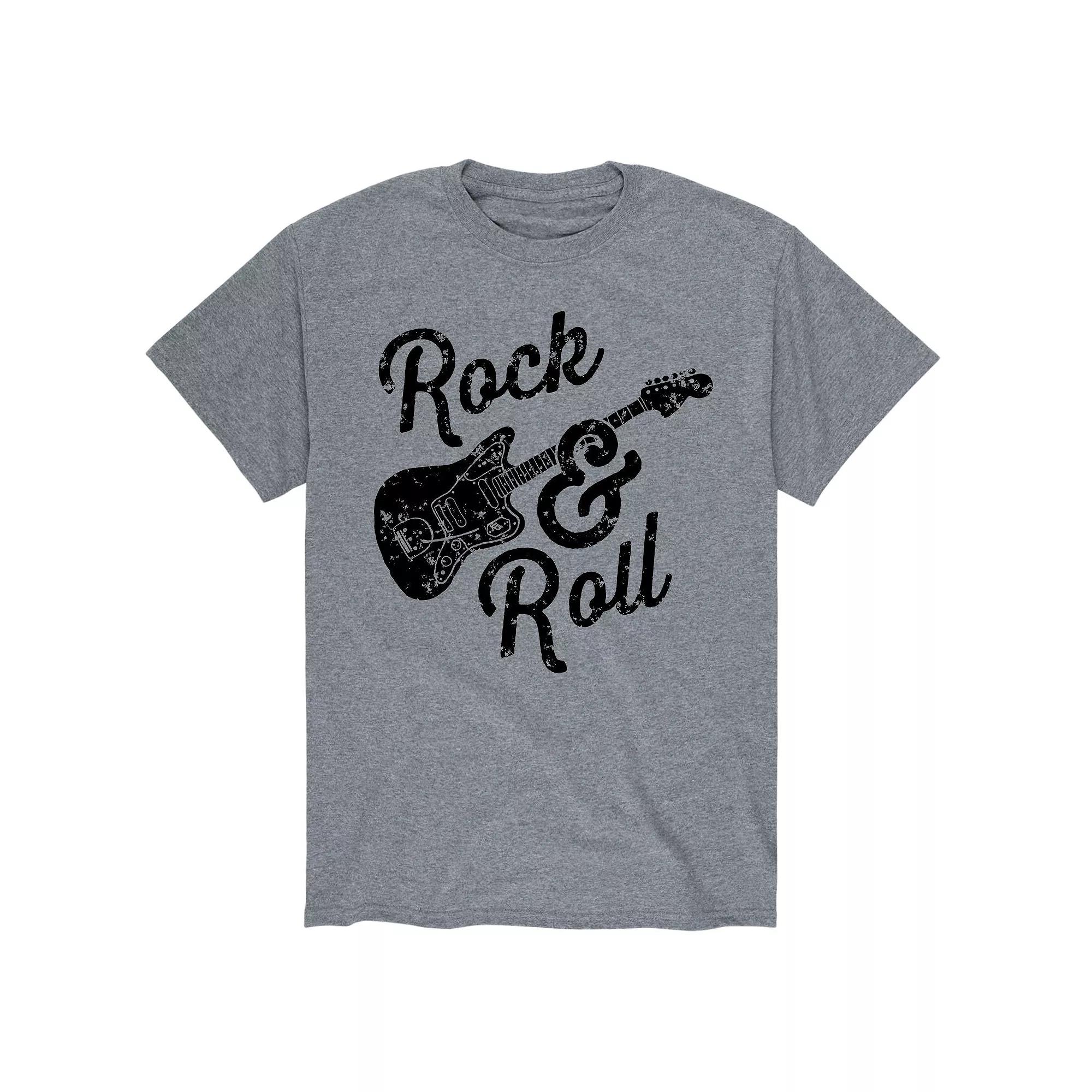 Men's Roca And Roll Guitar Tee,  Product Image